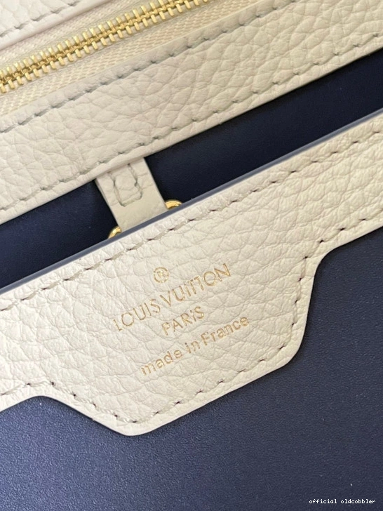 Official oldcobbler VUITTON CAPUCINES MM LOUIS 0810